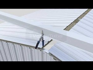 VersaTube Summit Steel Garage Eave and Gable Trim Animated Overview