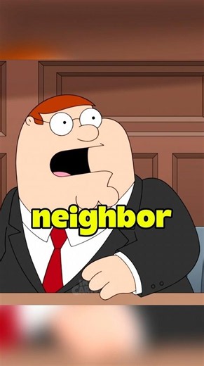 PETER WANTS TO SUE THE NEIGHBOR!? #familyguy