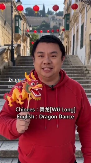 Chinese 舞龙 [Wǔ Lóng]= English Dragon Dance