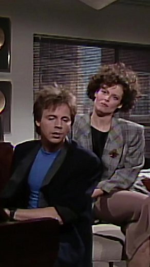 On my first show as a cast member on SNL - I was lucky to have guest Host Sigourney Weaver and Phil Hartman reacting hilariously to my lunacy. #comedy #snl #sigourneyweaver #philhartman #brocolli #danacarvey | Dana Carvey