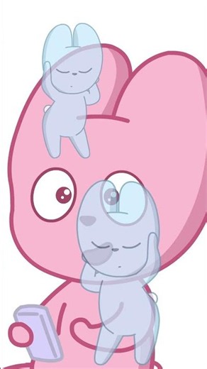 And every time out of nowhere, it hits me “ He is perfect ✨“ #pinkyblue #relationship #animation