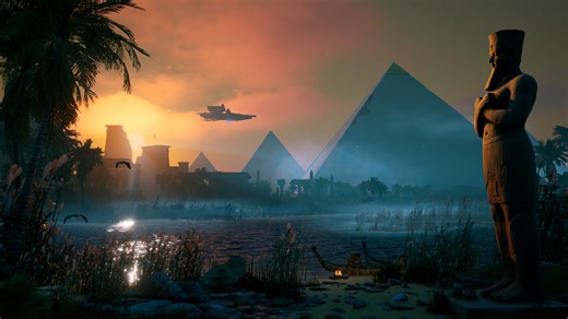 Soulmask exits early access with a free Egypt-themed DLC that takes the survival game to the sky