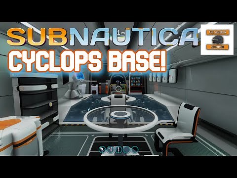 Subnautica- How to use the Cyclops as a base!
