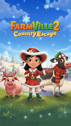 I like how my farm looks. I like how my pets look. But I love how my rewards look 😉 #FarmVille2CountryEscape #FarmVille #HolidaySeason2025 | FarmVille 2