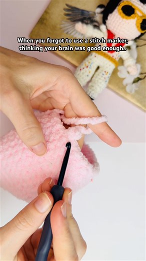 Don’t trust the brain 😂 #subscribe #crochet #4urpage #viral #crochetpatterns #amigurumi #blowup