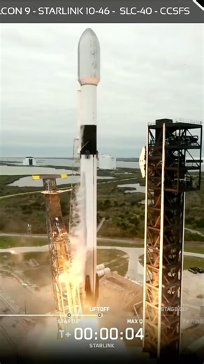 Lift-Off Falcon 9 - Starlink 10-46 - SLC-40 - Cape Canaveral Space Force Station - March 17, 2026