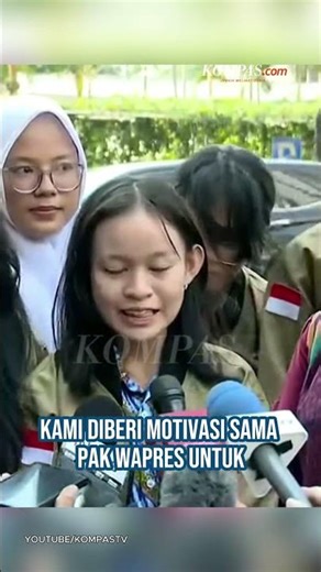 Bertemu Gibran, Ocha Peserta Lomba Cerdas Cermat Diberi Motivasi dan Tips Debat