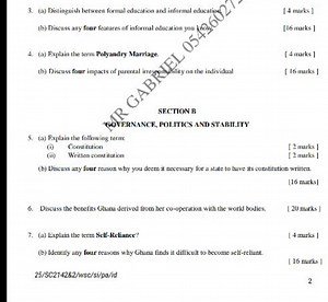 (a) Distinguish between formal education and informal education... | Filo