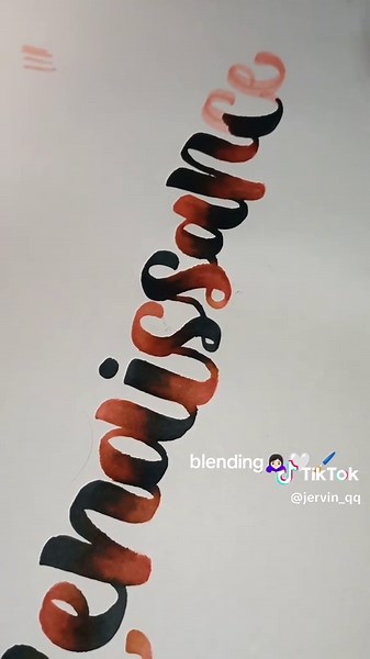 Master Marker Blending Techniques in Calligraphy