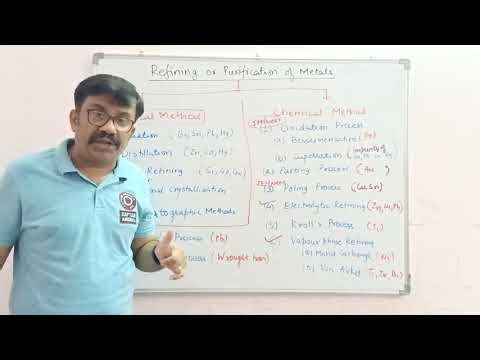 Metallurgy, Lecture-7, Refining of Metals