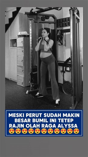 bumil rajin olah raga #alyssadaguise#alghazali #istrialghazali