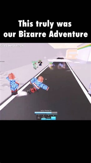 This truly was our Bizarre Adventure #jujutsushenanigans #jojosbizarreadventure #robloxfyp