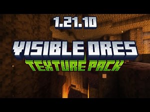 How to Download & Install Visible Ores Texture Pack in Minecraft 1.21.10