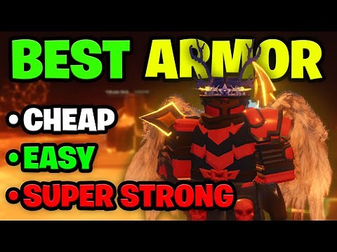 BEST MIDGAME ARMOR RECIPES in The Forge Roblox
