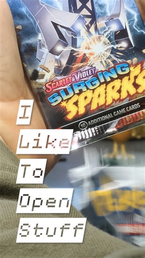 1.8K views · 20 reactions | ILTOS - Episode #295 - Surging Sparks - Scarlet and Violet Era #pokemon #iliketoopenstuff #pokémon #packopening #surgingsparks | I Like To Open Stuff | Facebook
