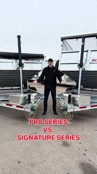 PRO SERIES vs SIGNATURE SERIES. What’s the difference between these 2026 K-Trail 6X12 dump trailers?