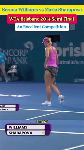 Serena Williams vs Maria Sharapova: 2014 Brisbane Open Highlights