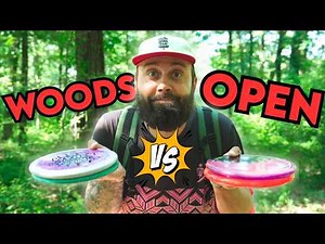 Better to Learn in the Woods or Open Disc Golf Courses?? | Beginner Disc Golf Tips