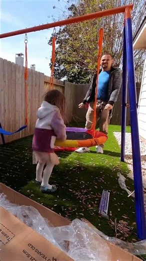 Backyard Swing Set Installation | Houston