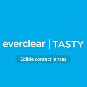 16 reactions · 4 comments | Introducing.. everclear TASTY! The first ever edible daily contact lens, coming soon in 4 different delicious flavours     Find out more here  https://bit.ly/3DwP9Wx | Vision Direct | Facebook