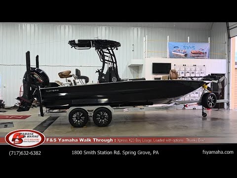 Xpress X23 Bay Lounge, Loaded w/ options. Thanks Erik! F & S Yamaha, Hanover PA
