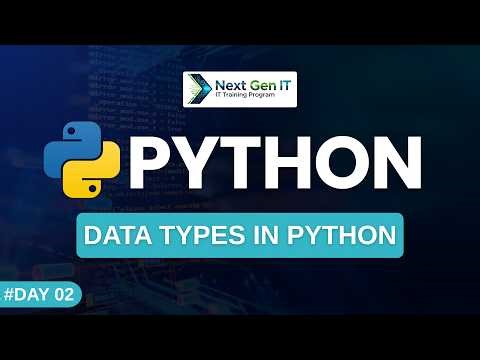 What are Data Types in Python? | Types Explained | Day 2 Python Series
