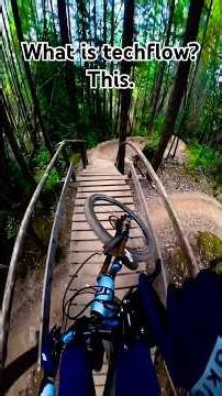This techflow trail is a perfect mix of rocks, jumps and berms! 🤌🏼 #vancouverisland #mountainbike