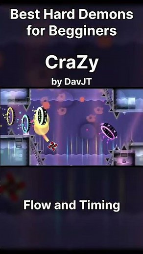 Best Hard Demons for beginners! #geometrydash #gd