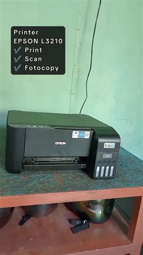 Printer EPSON L3210 - Cetak, Scan, Fotocopy Profesional