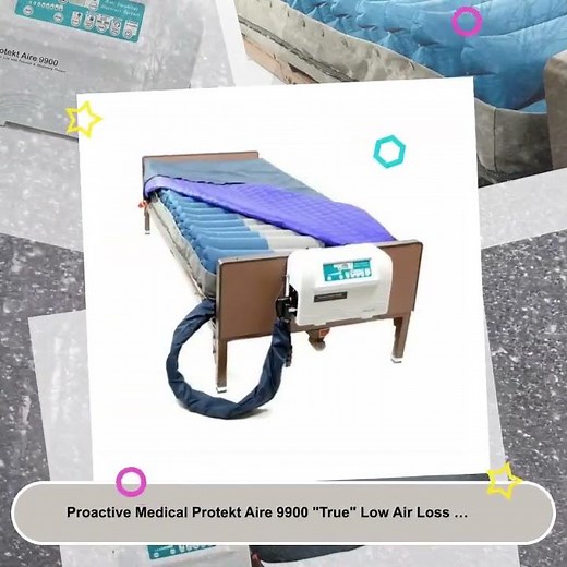 Proactive Medical Protekt Aire 9900 "True" Low Air Loss Mattress System with Alternating Pressure...