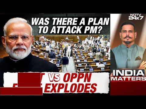 Parliament Breakdown | Was There A Plan To Attack PM Modi? Government Vs Opposition Fight Explodes