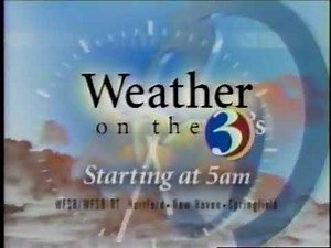 WFSB: Weather on the 3's - Teaser (2002)