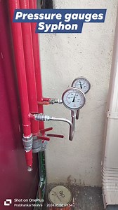 2.1K views · 45 reactions | pressure gauge siphon is a simple device used to protect a pressure sensor from high-temperature media, such as steam. It can also be used to reduce the potentially damaging effects of rapid pressure changes. | Fire-fighting and Fire Alarm system | Facebook