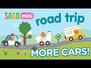 New Cars Added! Sago Mini Road Trip
