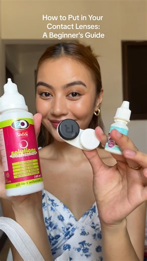 45K views · 112 reactions | Learn to love your contact lenses with these easy steps from Eli. ️ #ExecutiveOptical #EOLoveYourEyes #ContactLens | EO-Executive Optical | Facebook