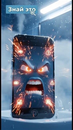 Почему нельзя брать смартфон в ванную 📱🚿 #viral #smartphone #бытовыелайфхаки