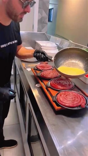 Satisfying Cooking Process with Sausages and Sauce