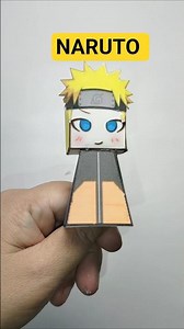 ADORABLE NARUTO Paper Craft #shorts #naruto #papercraft