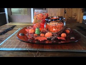 handmade fall decoration
