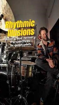 Rhythmic Illusions- Binary and ternary perspectives in quintuplets #metricmodulation #polyrhythms