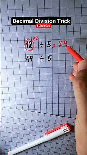 Easy Way to Solve Division Problems! #maths #mathstricks #education