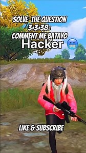 hacker in pubg mobile🥶🥶🥶 #shorts #bgmi #hackerinpubgmobile