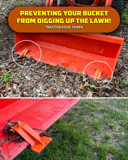 😱 Don't let your tractor ruin your driveway or yard! This Tractor Edge Tamer keeps your bucket from digging into gravel or lawns, allowing front-end loaders to clear snow, rocks, and debris without damaging your driveway, yard, or farm. 🛒 https://2simpleagency.com/products/tractor-edge-tamer | 2simpleagency Auto