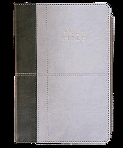 Reformation Heritage KJV Study Bible - Leather-Like Two-Tone Gray