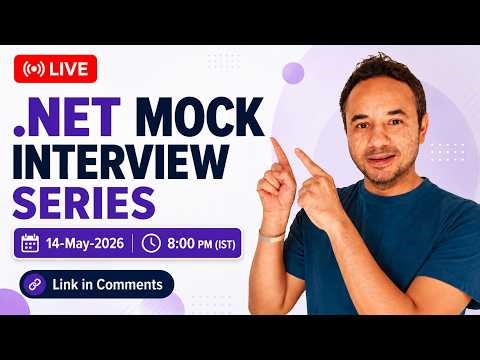 Live .NET mock interview series + Career Q&A