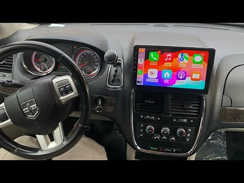 Dodge grand Caravan 2011-2020 radio Carplay installation complete guide 2023