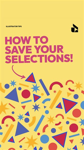 Save Selections in Adobe Illustrator — How to Reuse a Saved Selection