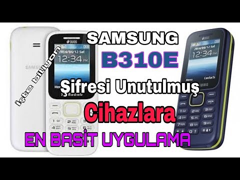 SAMSUNG B310E Reset Format Atma (Şifre Kırma)
