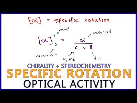 Specific Rotation and Observed Rotation Calculations in Optical Activity