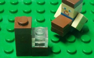 LEGOminecraft微观世界moc方块展示